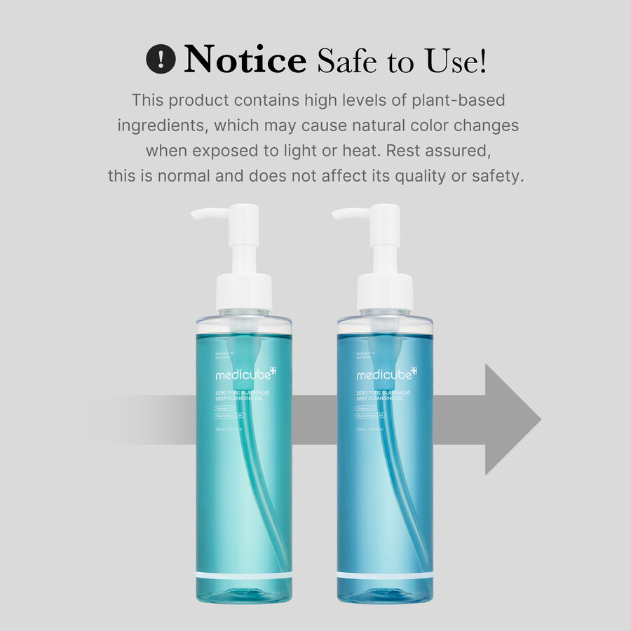 medicube zero pore blackhead dybderensende olie