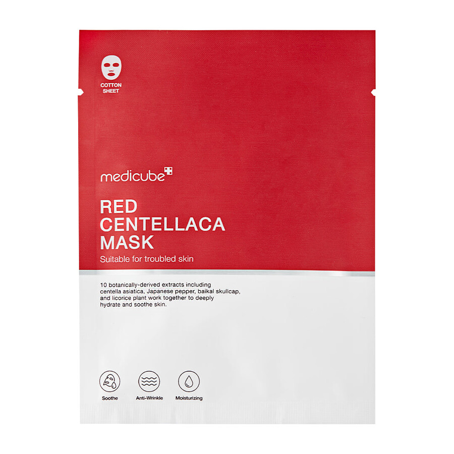 medicube rød centellaca-maske