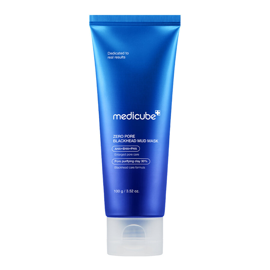 medicube zero pore hudorme muddermaske