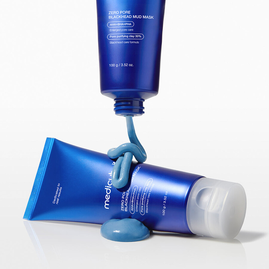 medicube zero pore hudorme muddermaske