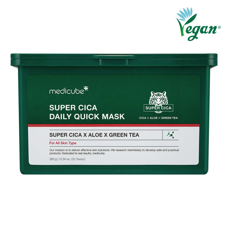 medicube super cica daglige hurtige masker