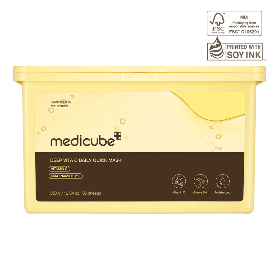 medicube deep vita c daglige hurtige masker