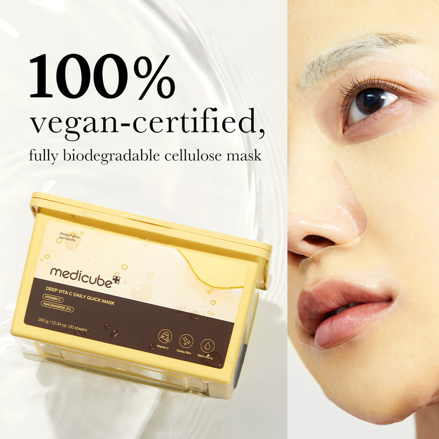 medicube deep vita c daglige hurtige masker