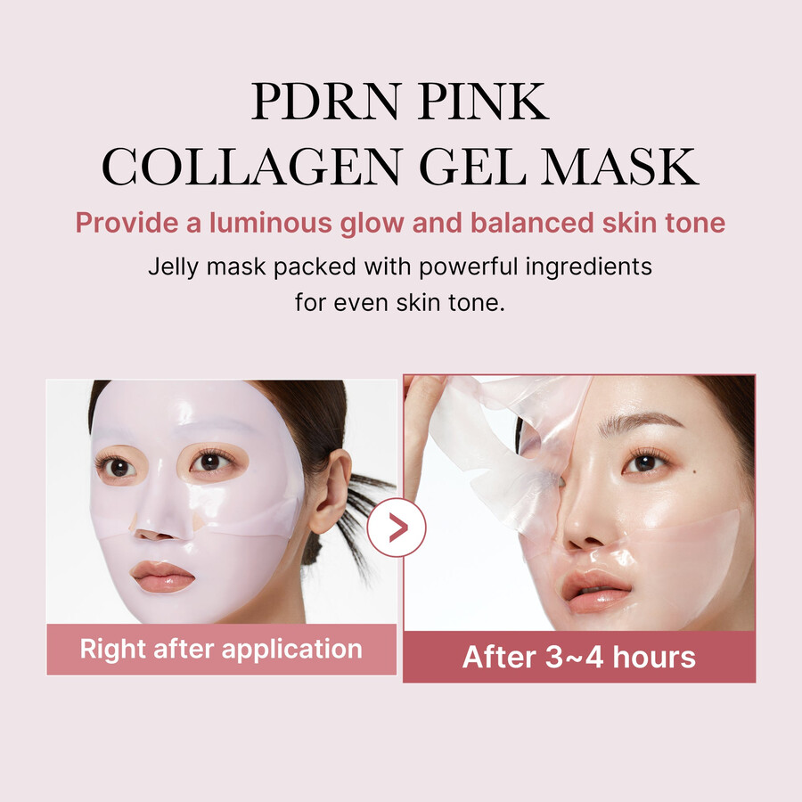 medicube salmon pdrn pink kollagen jelly gel maske