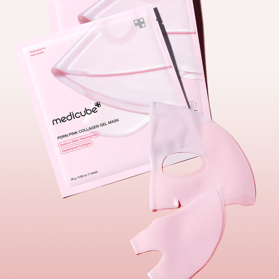 medicube salmon pdrn pink kollagen jelly gel maske