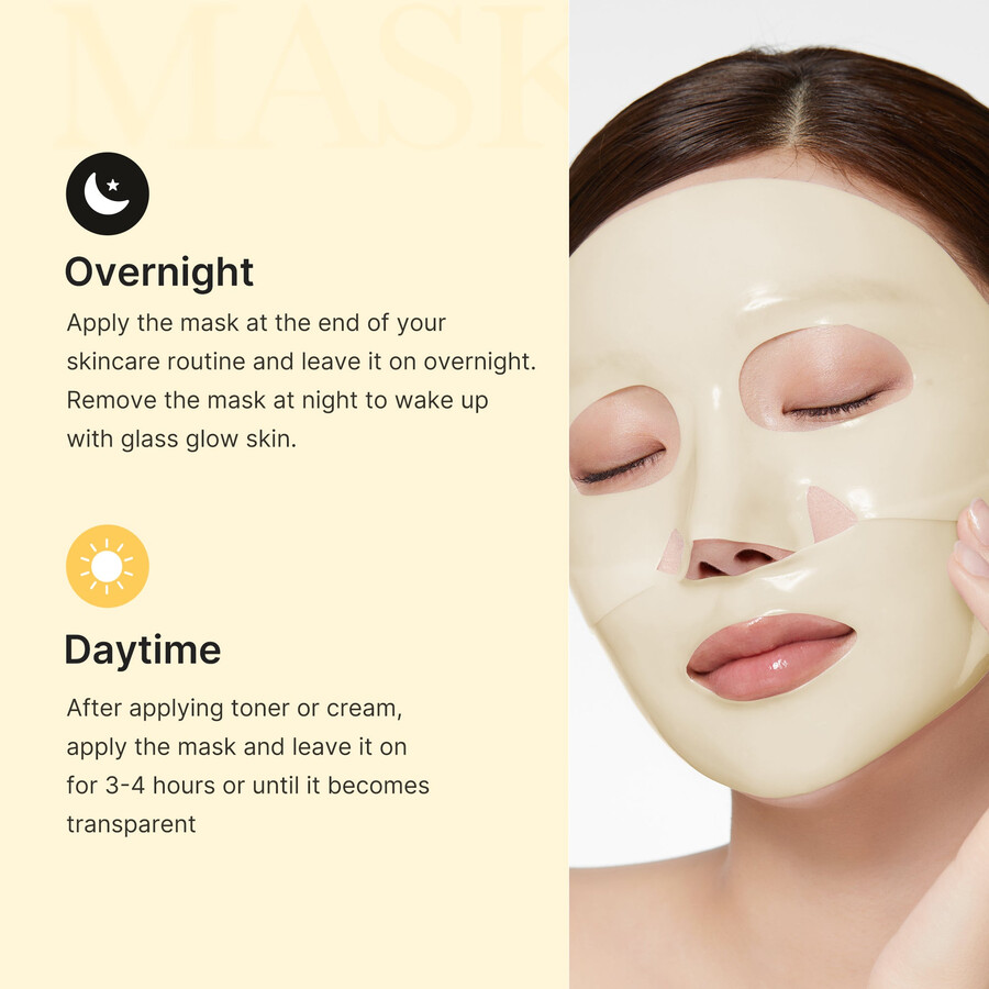 medicube kojicsyre gurkemeje guld gelé gelmaske