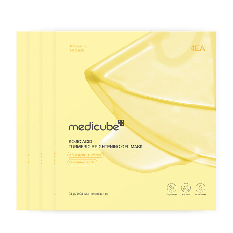 medicube kojicsyre gurkemeje guld gelé gelmaske