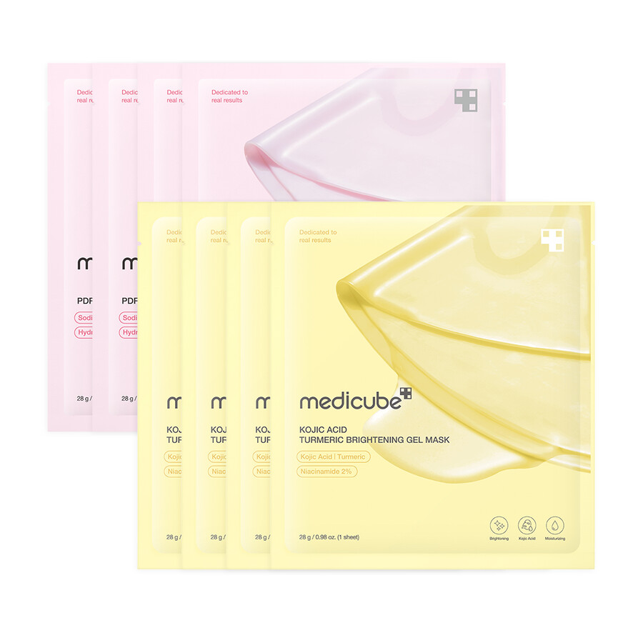 medicube kojicsyre gurkemeje guld gelé gelmaske