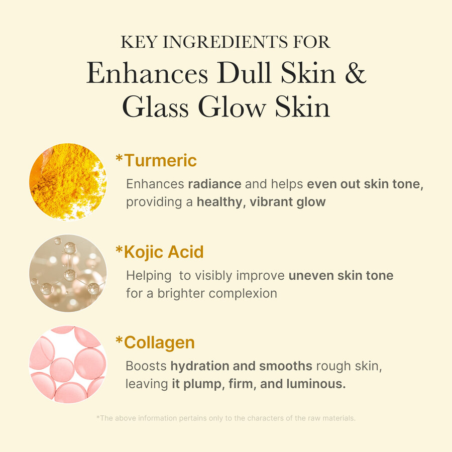 medicube kojicsyre gurkemeje overnight wrap mask