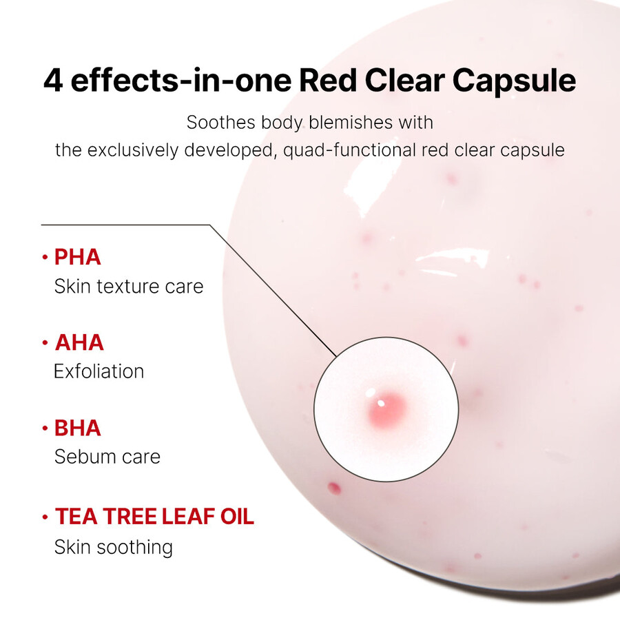 medicube rød klar kapsel bodylotion
