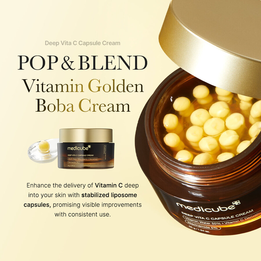medicube deep vita c kapselcreme