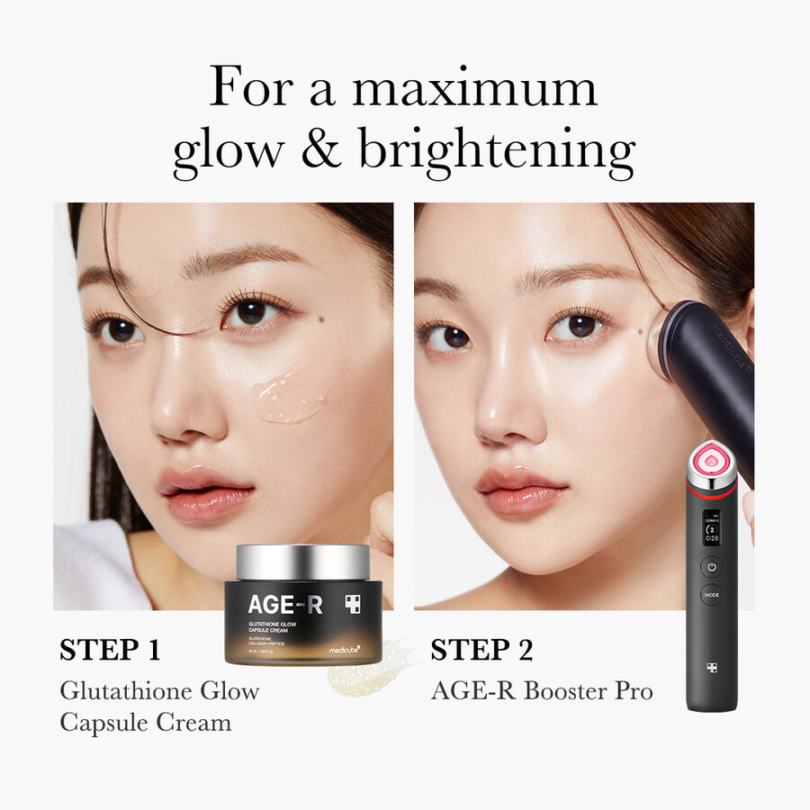medicube age-r glutathion glow kapselcreme