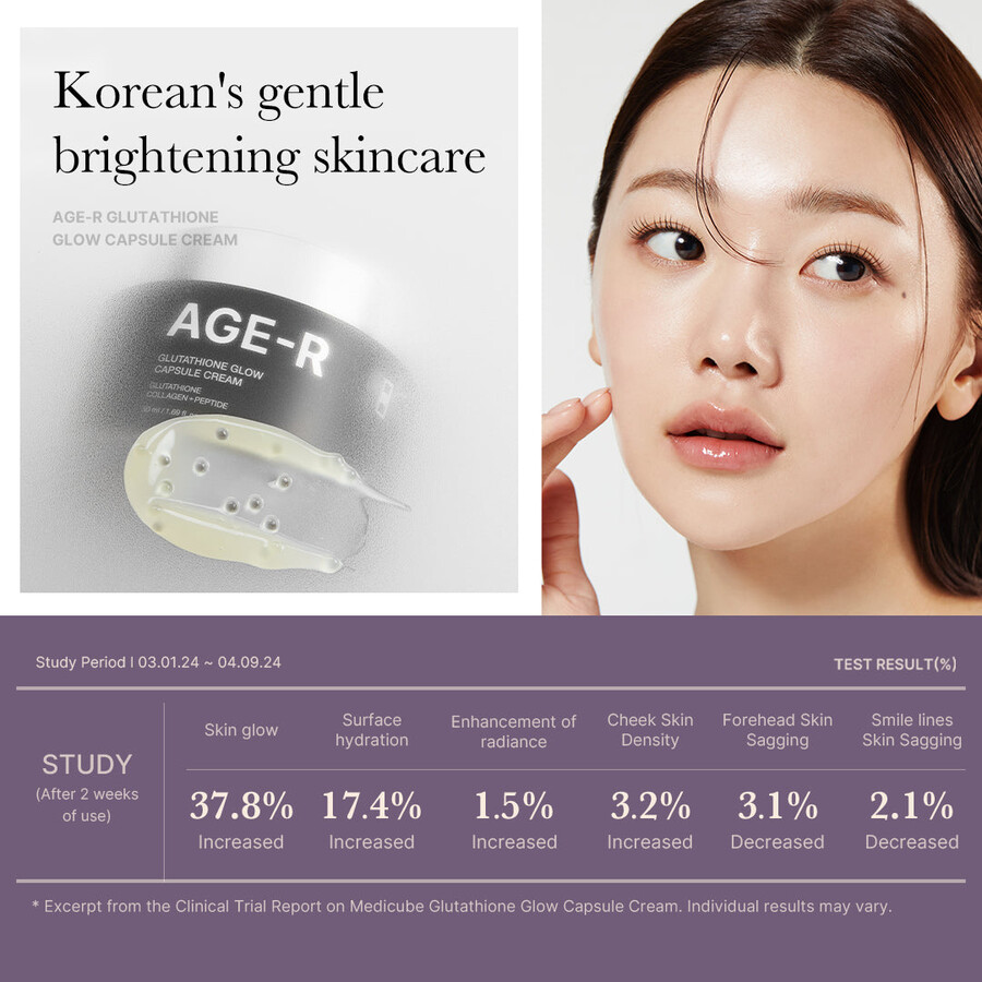 medicube age-r glutathion glow kapselcreme