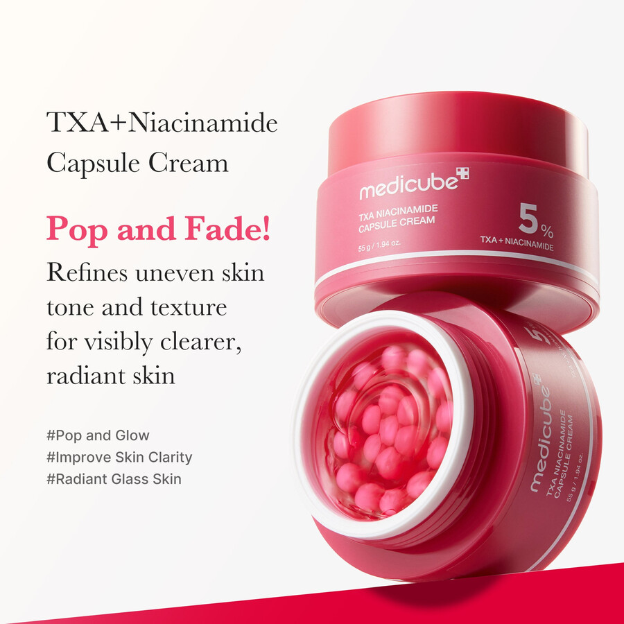medicube txa niacinamid kapselcreme