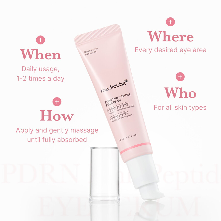 medicube pdrn pink peptide Øjencreme