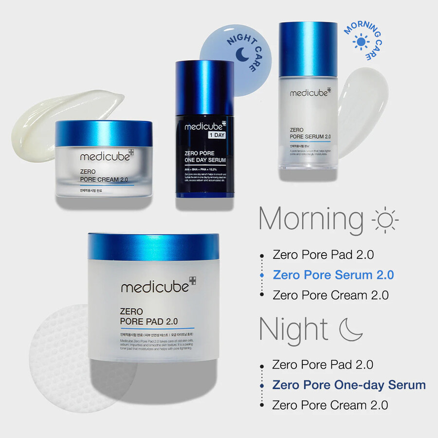 medicube zero pore one-day serum