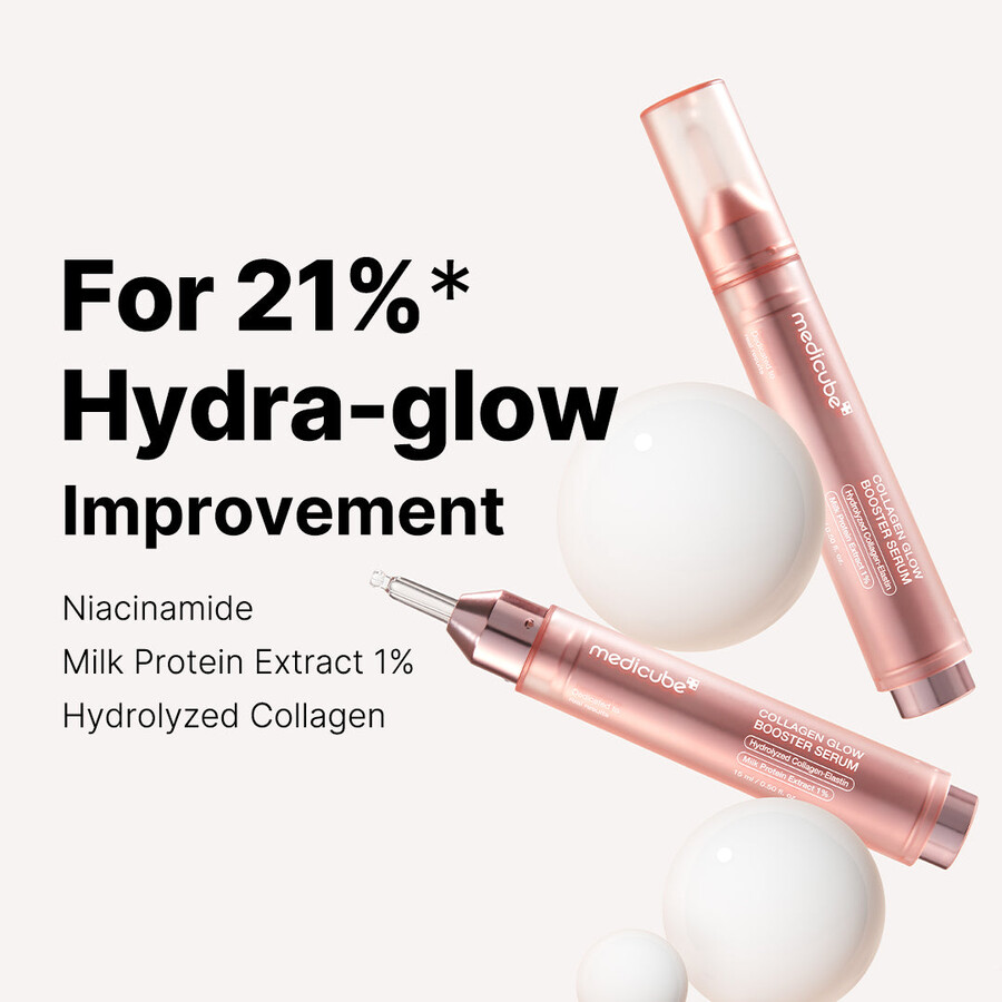 medicube collagen glow booster milk serum