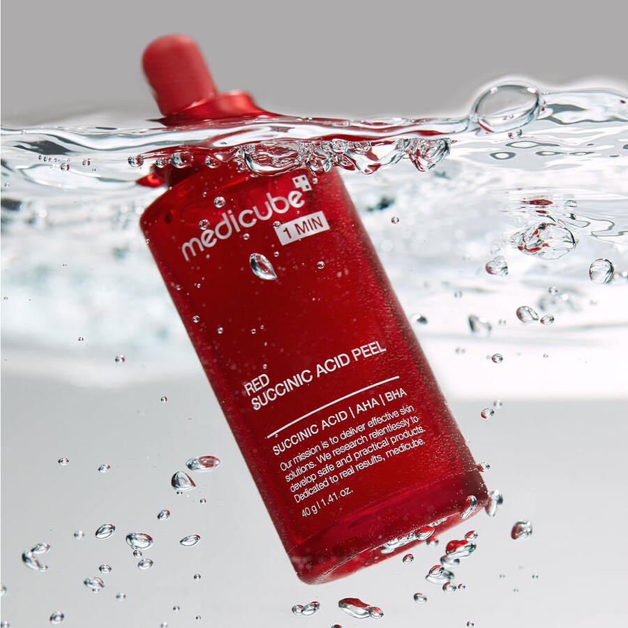 medicube 21 rød ravsyre rensende booster serum