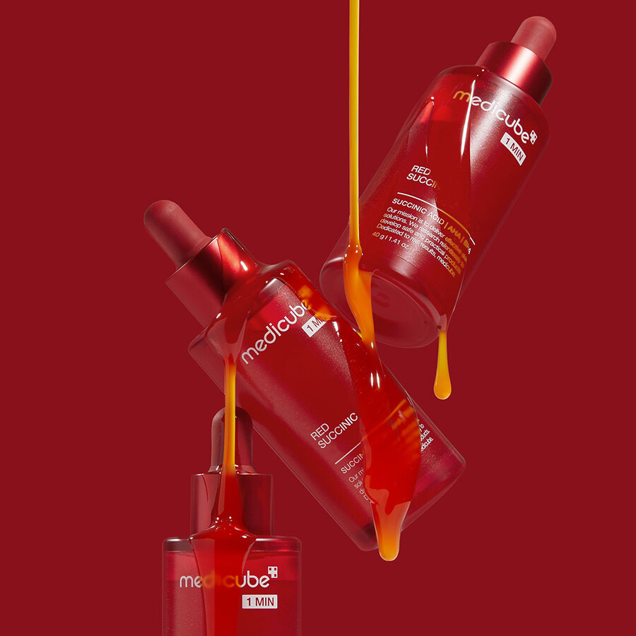 medicube 21 rød ravsyre rensende booster serum