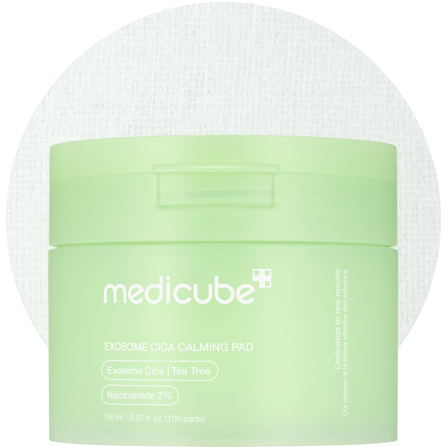 medicube exosome cica beroligende tonerpuder
