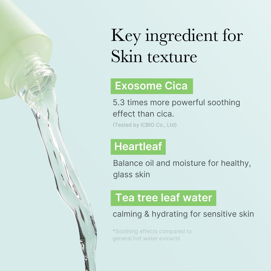 medicube exosome cica beroligende toner