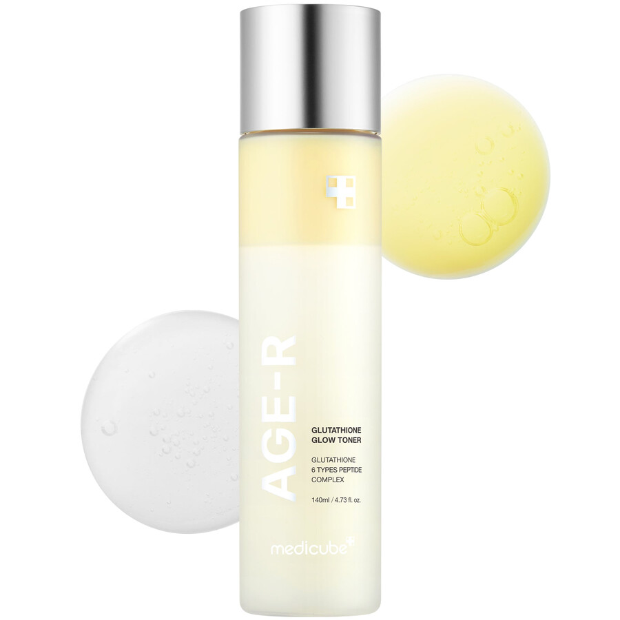 medicube age-r glutathion glow milk toner