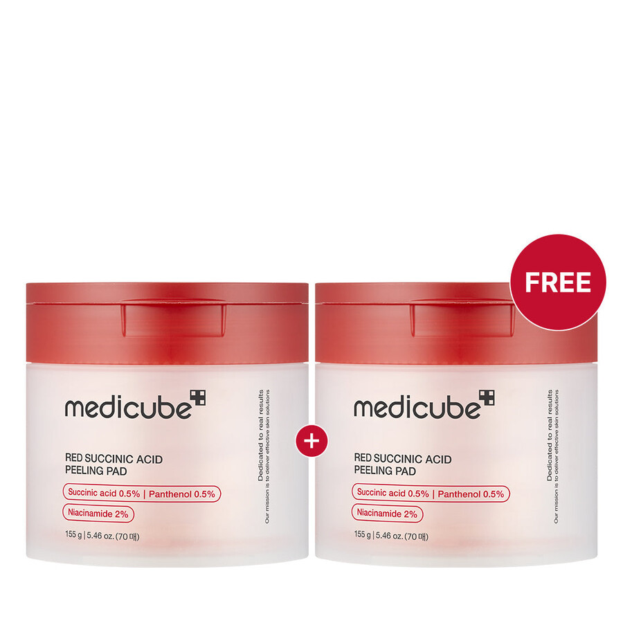 medicube røde ravsyre panthenol puder