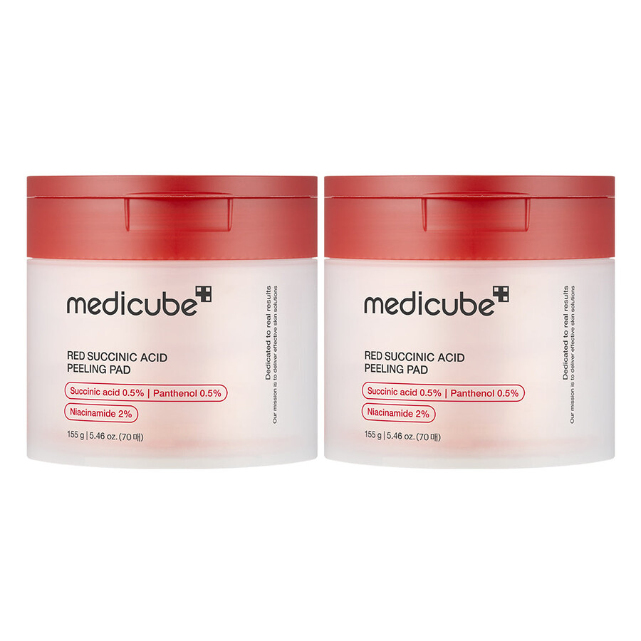 medicube røde ravsyre panthenol puder