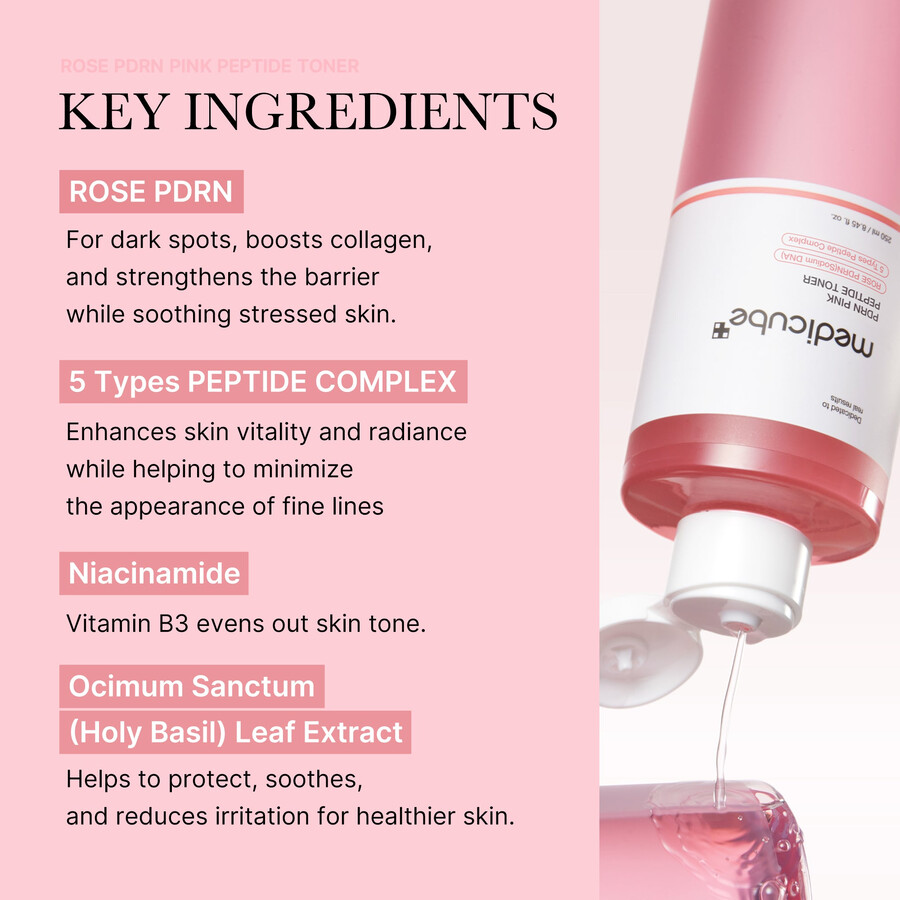 medicube pdrn pink peptide toner