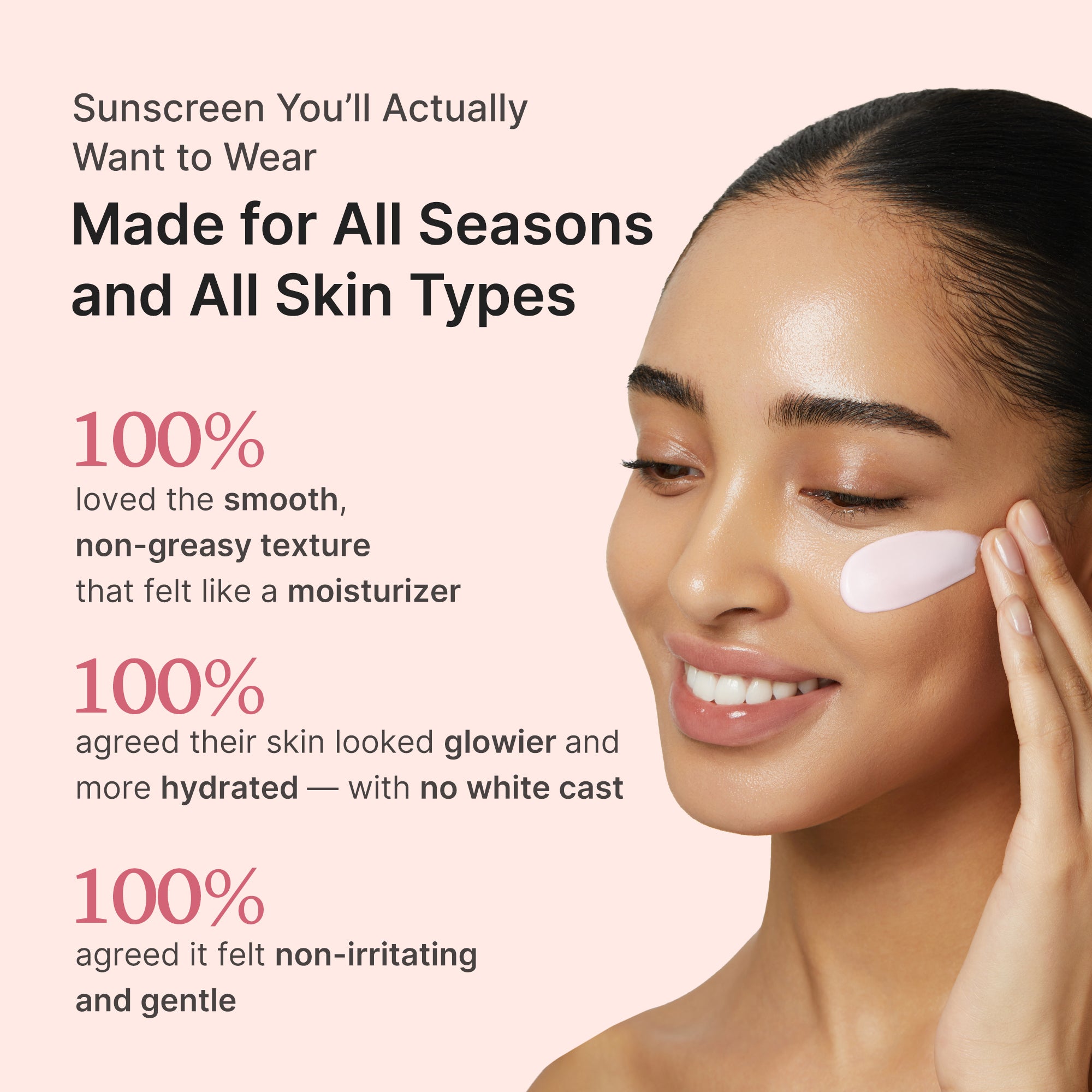 medicube no cast just glow collagen solcreme