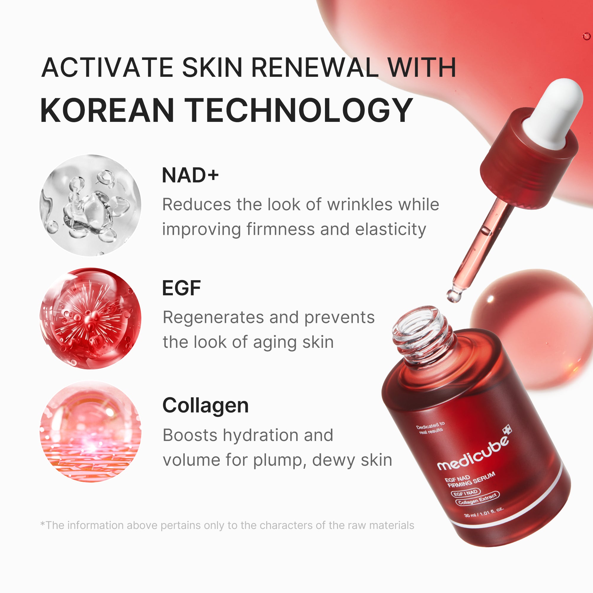 medicube egf nad firming serum