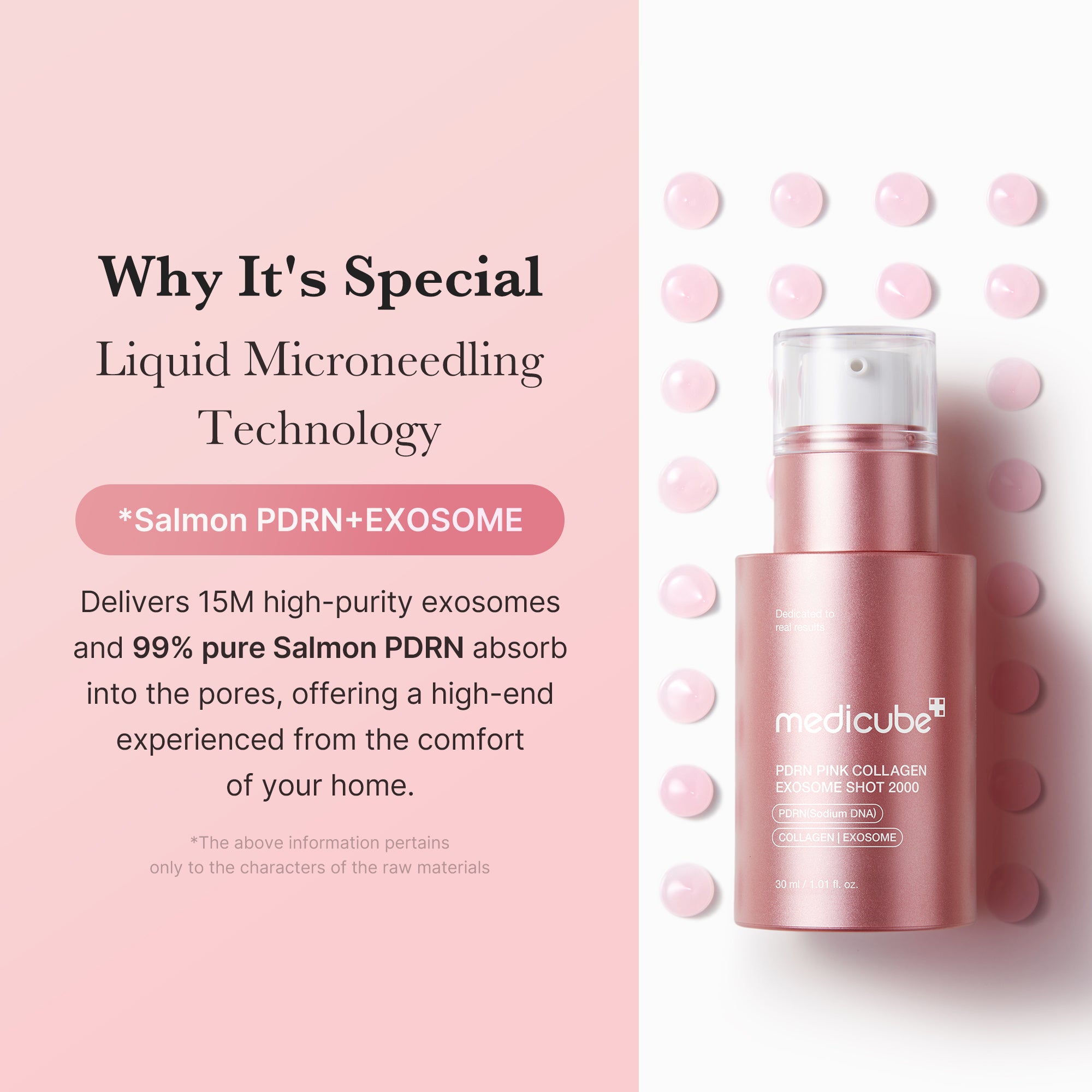 pdrn pink collagen exosome shot